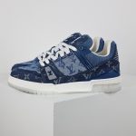 Louis Vuitton Trainer Blue Monogram